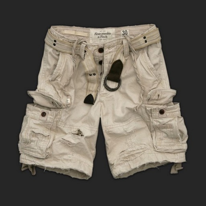 Abercrombie Fitch Hombres Patalón Corto AF7576